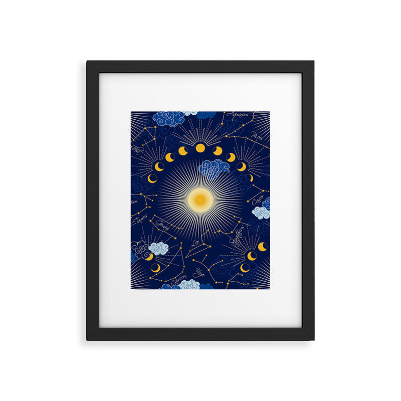 Feel the Cosmic night Sky Framed Art Print Gallery Image 6