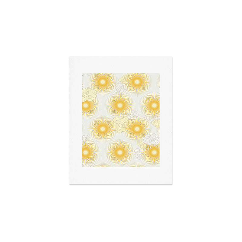 Feel the Cosmic summer heat Art Print Gallery Image 1