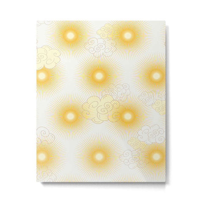 Feel the Cosmic summer heat Metal Print Gallery Image 1