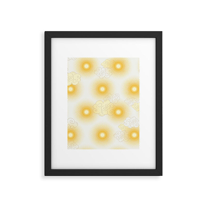 Feel the Cosmic summer heat Framed Art Print Gallery Image 6