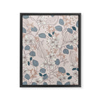 Floral elegance relaxed subtle contrasts Framed Canvas Print Gallery Image 6