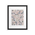 Floral elegance relaxed subtle contrasts Framed Art Print Gallery Image 5