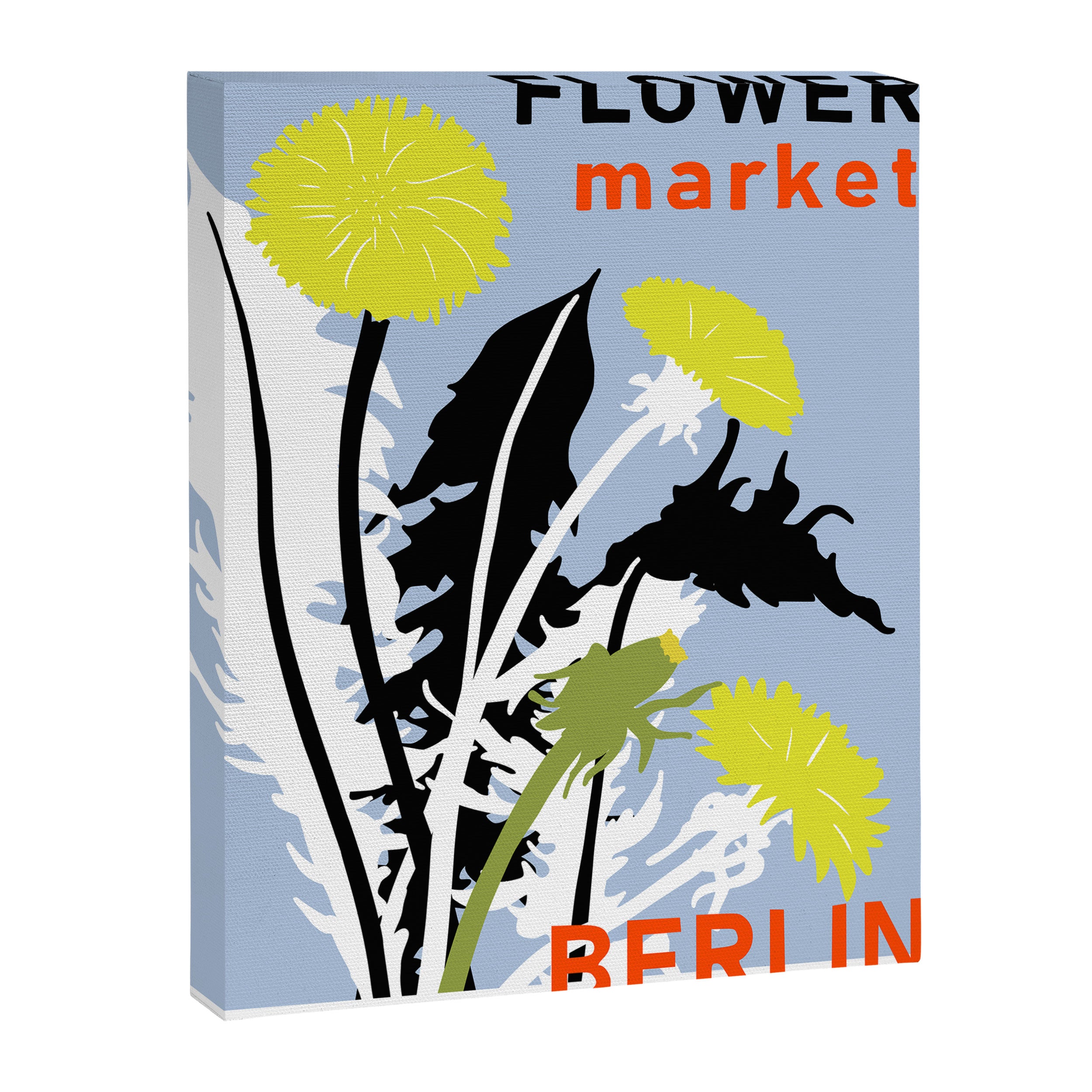 Flower Market Berlin Canvas Print Gallery Image 6