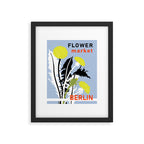Flower Market Berlin Framed Art Print Gallery Image 5