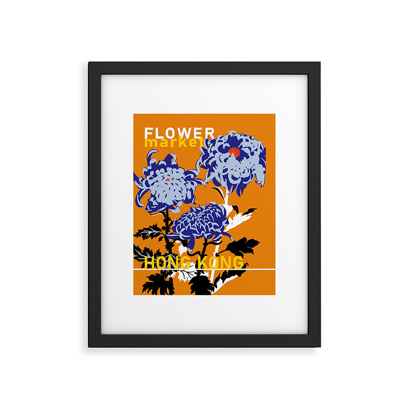 Flower Market Hong Kong Framed Art Print Gallery Image 5