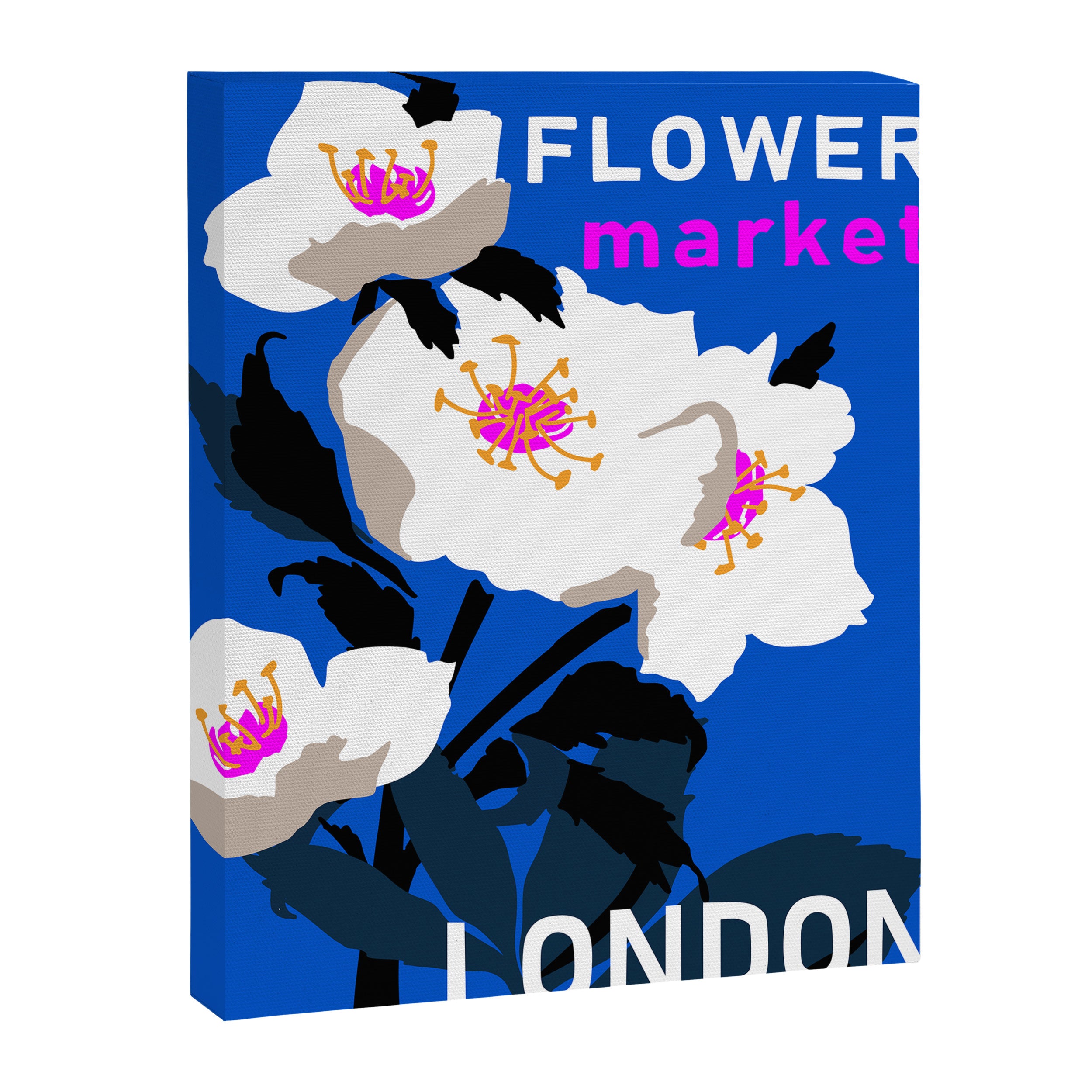 Flower Market London Canvas Print Gallery Image 6