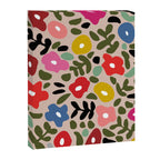Flower meadow in muted colours Canvas Print Gallery Image 6