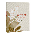 Flowers market: lily of the valley earthy toned Canvas Print Gallery Image 6
