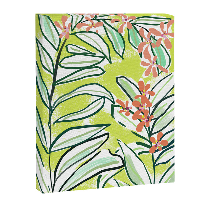 Freestyle branch with flowers Canvas Print Gallery Image 1