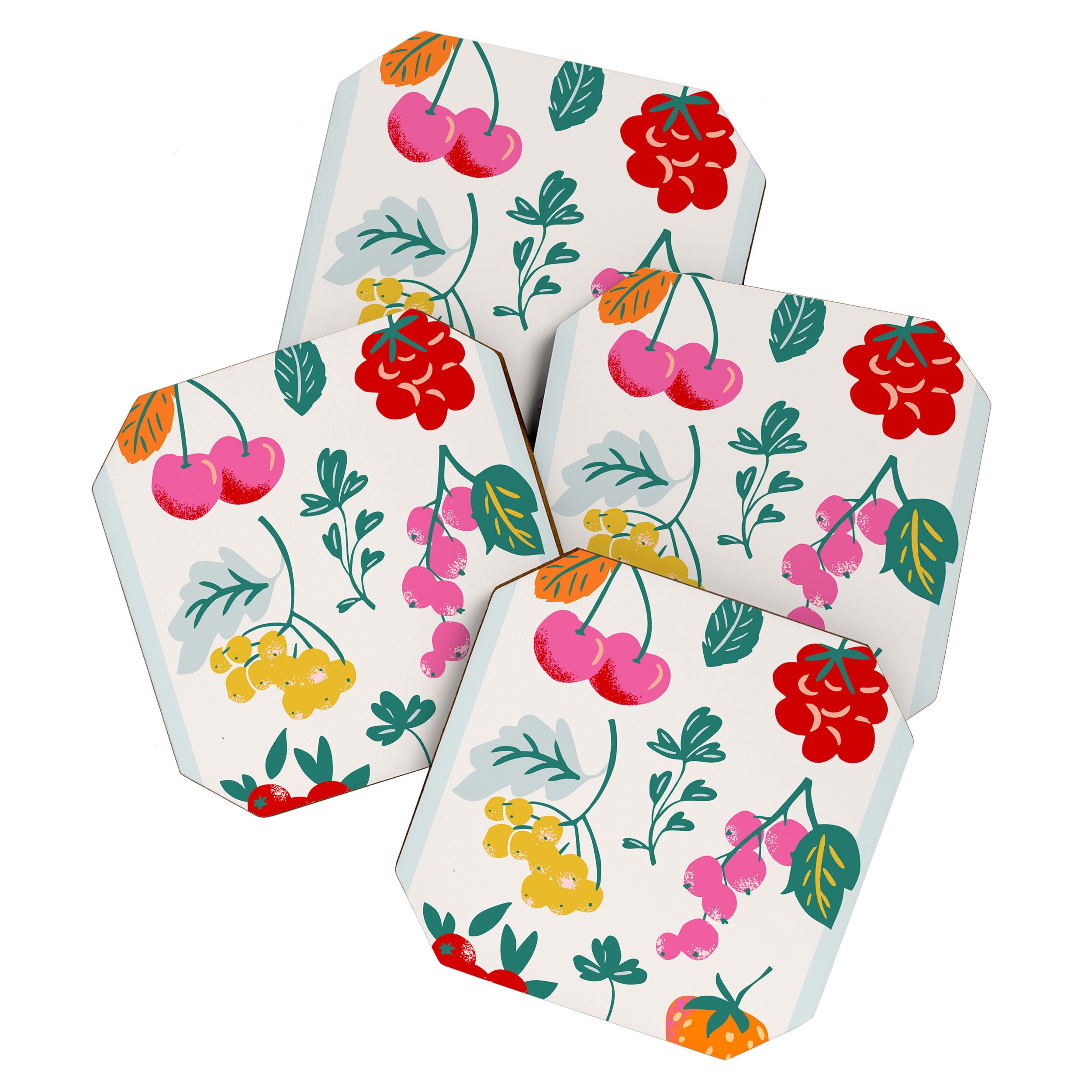 Fruit Market Paris Coaster Gallery Image 1