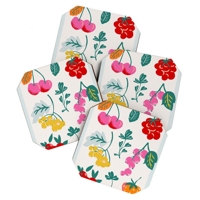 Fruit Market Paris Coaster Gallery Image 1