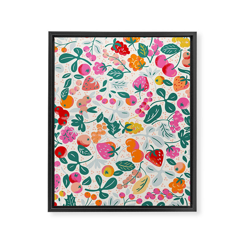 Fruit salad Framed Canvas Print Gallery Image 6