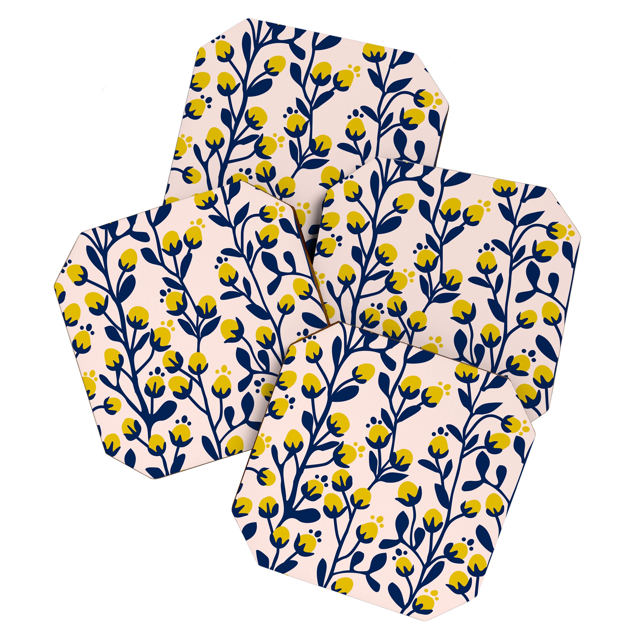 Garden Dreamer: flower buds Coaster Gallery Image 1