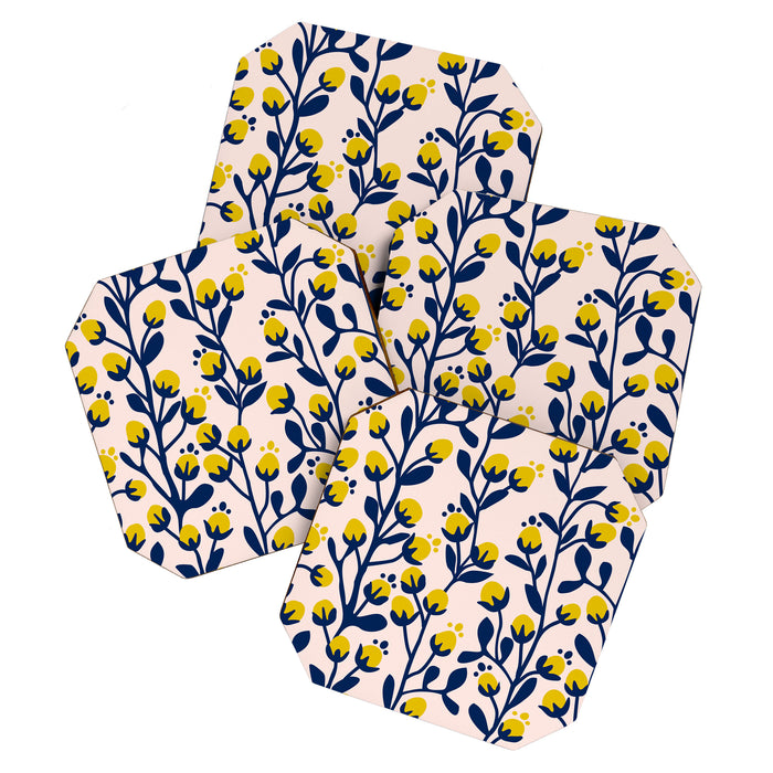 Garden Dreamer: flower buds Coaster Gallery Image 1