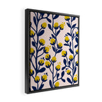 Garden Dreamer: flower buds Framed Canvas Print Gallery Image 2