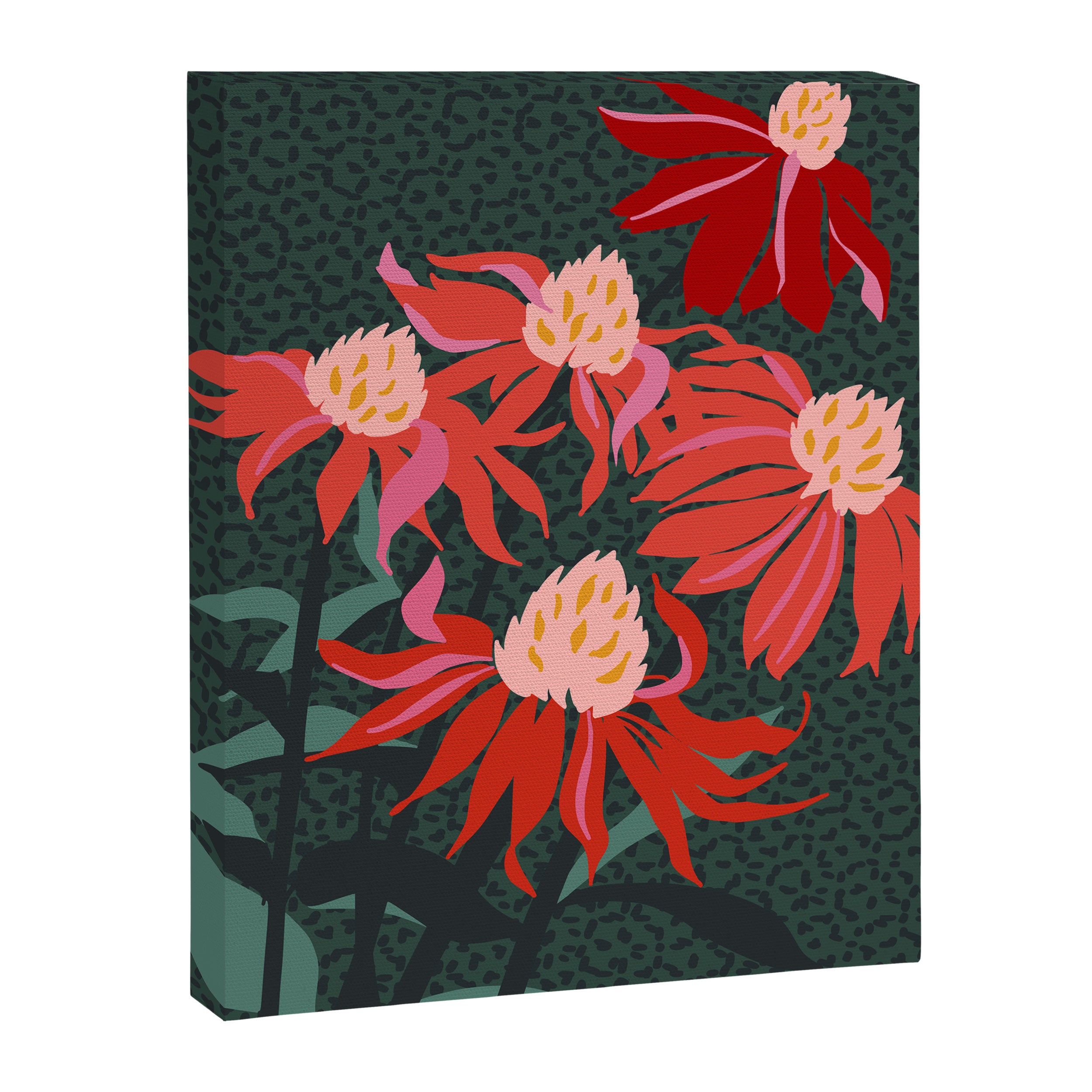Girl's eye: autumn flower  Canvas Print Gallery Image 8