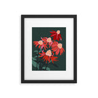 Girl's eye: autumn flower  Framed Art Print Gallery Image 6
