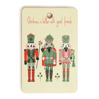 Good old nutcracker friends cream white Cutting Board Gallery Image 1