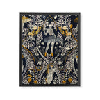 Gothic fashionista dark Framed Canvas Print Gallery Image 6