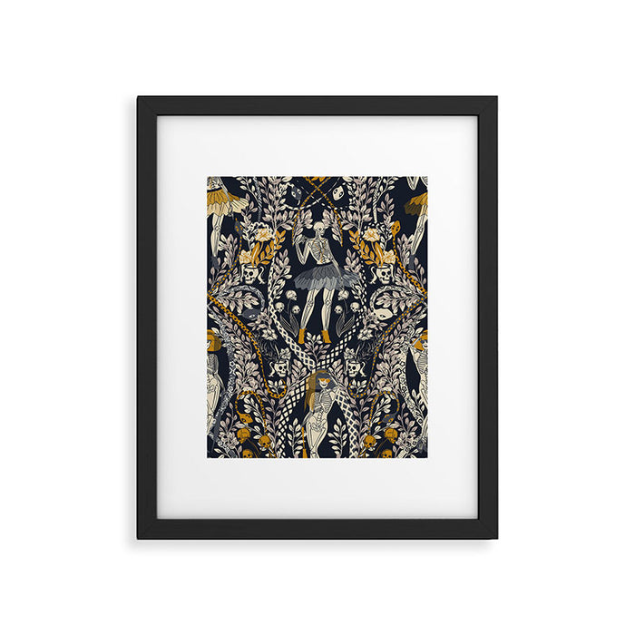 Gothic fashionista dark Framed Art Print Gallery Image 1