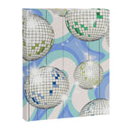 Groovy Party disco ball blue Canvas Print Gallery Image 6