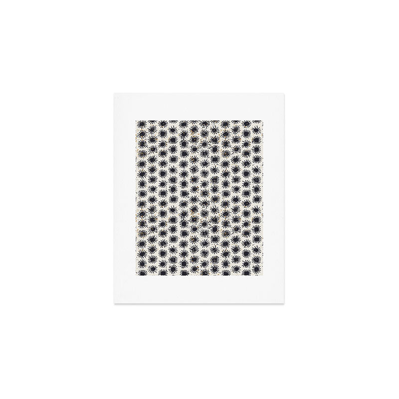 Happy nordic blue sun Art Print Gallery Image 1