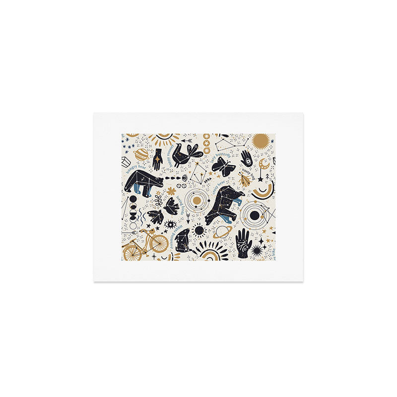 Happy nordic crypto-astrology Art Print Gallery Image 1