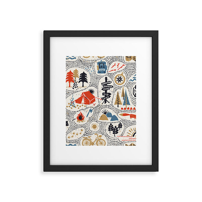 Hinking by day Framed Art Print Gallery Image 5