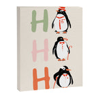 HoHoHo Festive Penguins Canvas Print Gallery Image 6