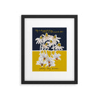 How time goes by - coneflower Framed Art Print Gallery Image 5