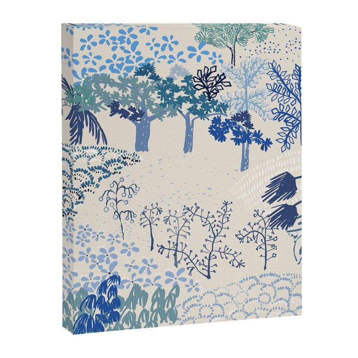 Italian landscape blue Canvas Print Gallery Image 1