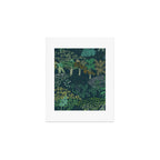Italian landscape dark green Art Print Gallery Image 1