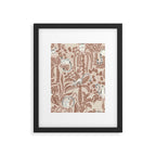 Jungle adventure Pantone color of the year 2025 Framed Art Print Gallery Image 5