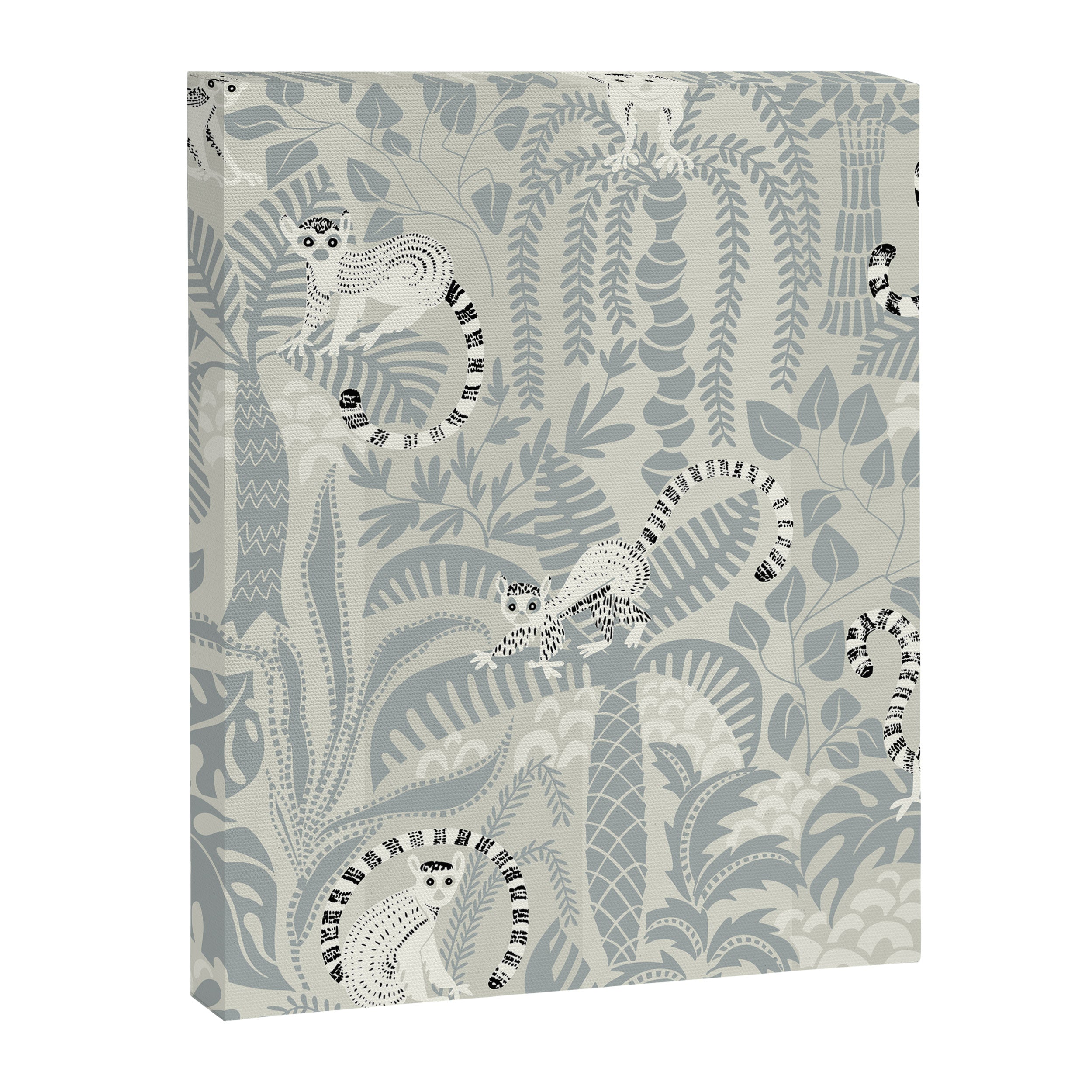 Jungle adventure soft neutral Canvas Print Gallery Image 6