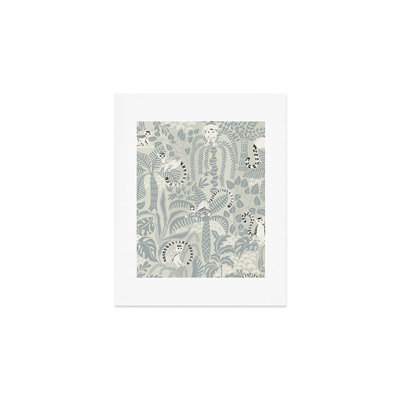 Jungle adventure soft neutral Art Print Gallery Image 1