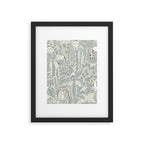 Jungle adventure soft neutral Framed Art Print Gallery Image 5