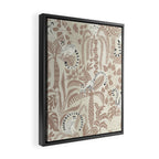 Jungle adventure warm earthy Framed Canvas Print Gallery Image 2