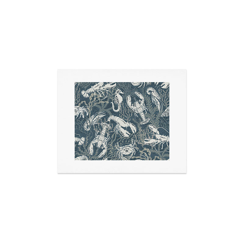 Lobster and friends Art Print Gallery Image 1