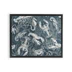 Lobster and friends Framed Canvas Print Gallery Image 6