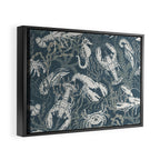 Lobster and friends Framed Canvas Print Gallery Image 2