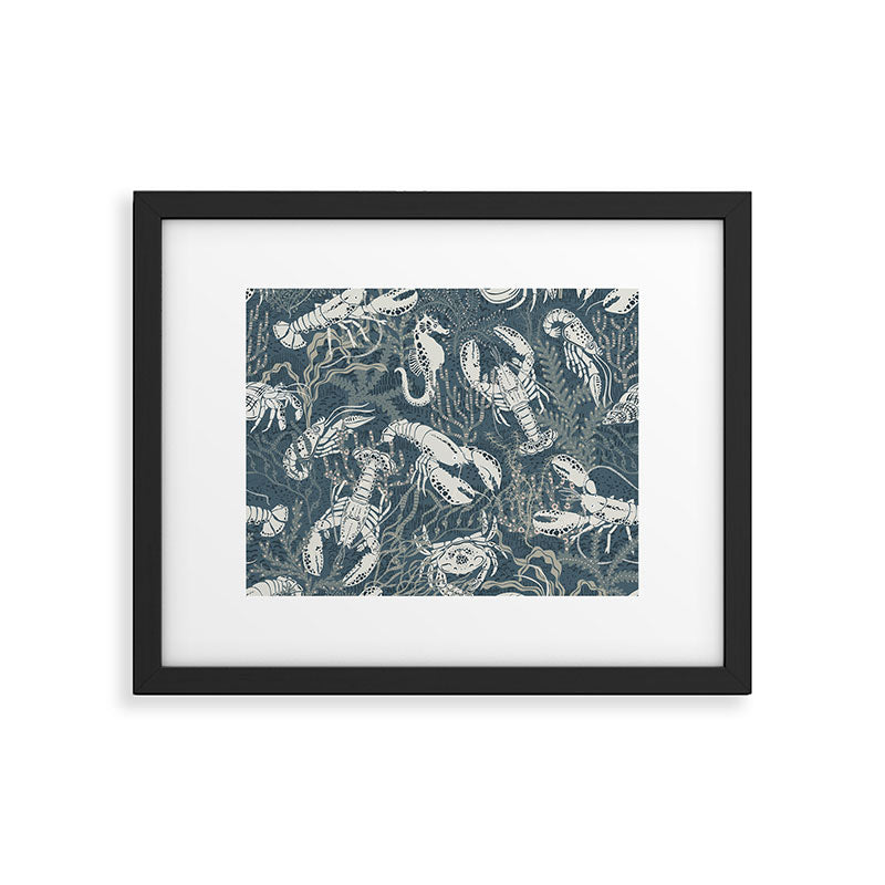 Lobster and friends Framed Art Print Gallery Image 5