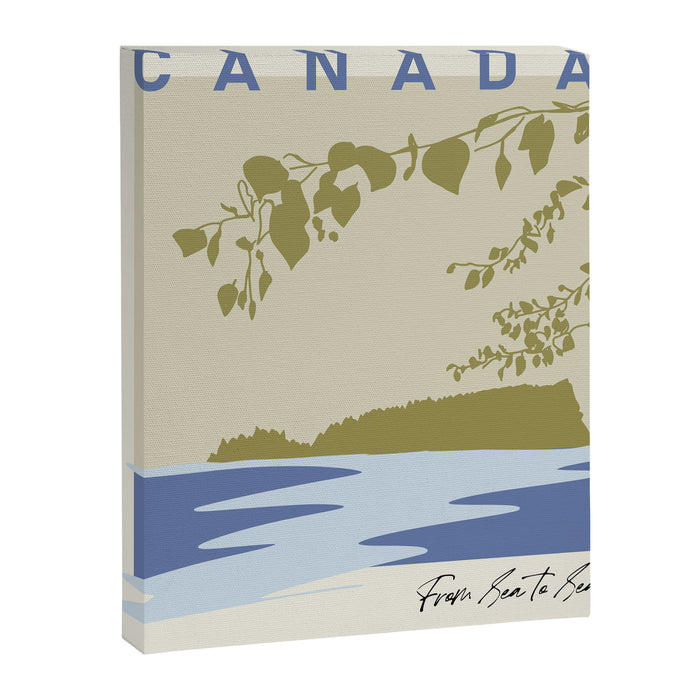 location sea to sea canada Canvas Print Gallery Image 1