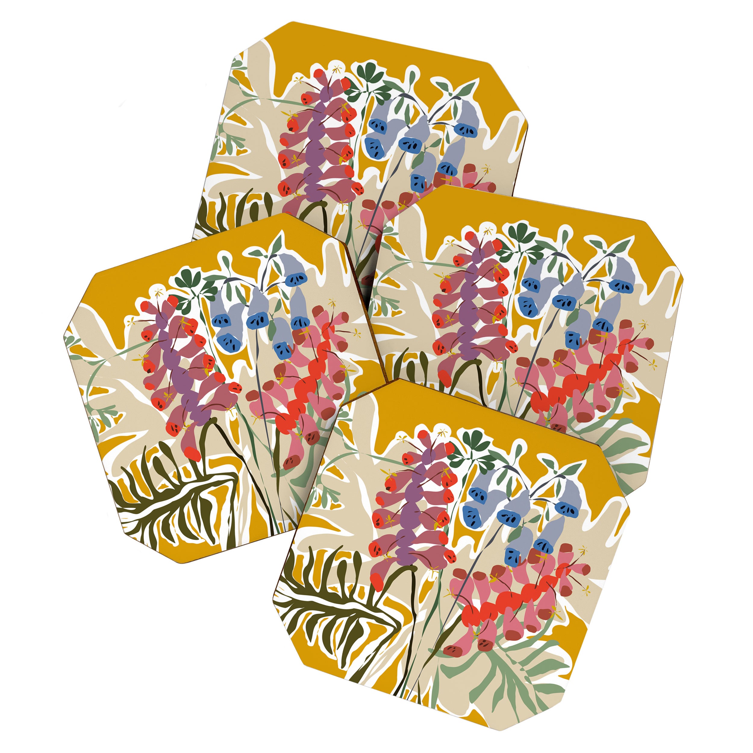 Lovely foxglove Coaster Gallery Image 1