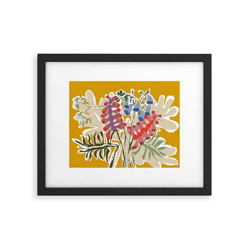 Lovely foxglove Framed Art Print Gallery Image 5