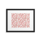 ma ville mon amour; City life collection pearl pink  Framed Art Print Gallery Image 5