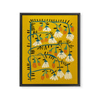 Matisse expression serenity yellow Framed Canvas Print Gallery Image 6