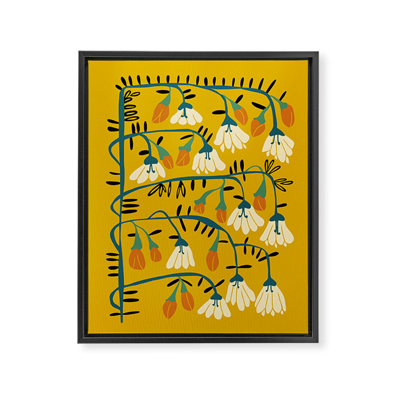 Matisse expression serenity yellow Framed Canvas Print Gallery Image 6