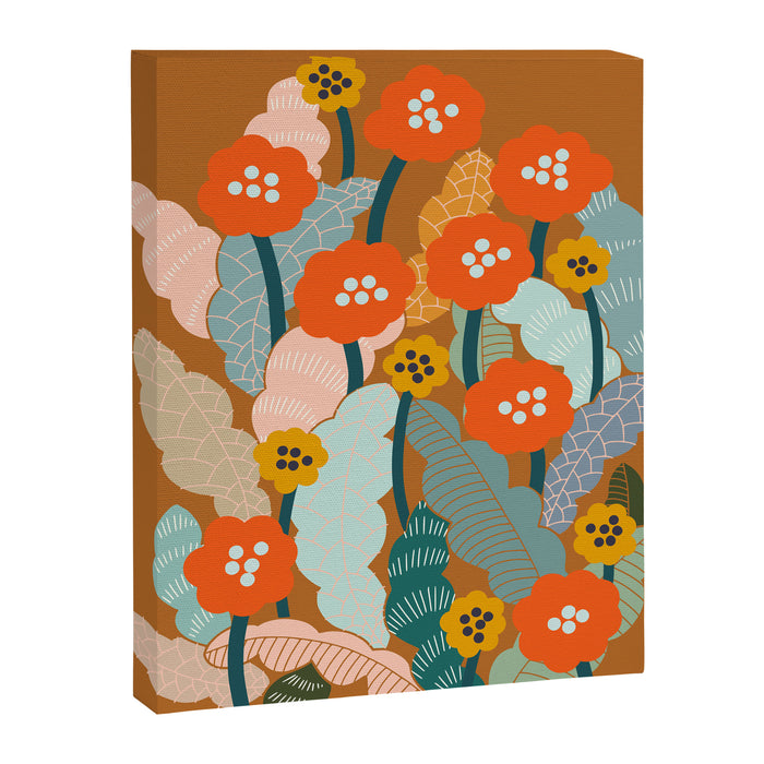 Meadow vibes rust Canvas Print Gallery Image 1
