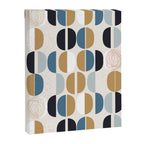 Mid century geometric pattern Canvas Print Gallery Image 8