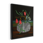 midcentury botanical Framed Canvas Print Gallery Image 2